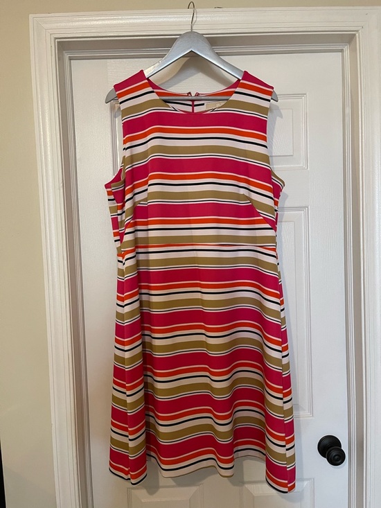 MICHAEL Michael Kors Dresses & Skirts - Michael Kors Pink Orange Striped Top